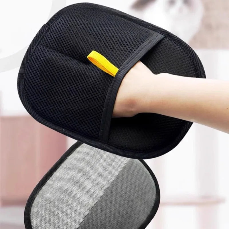 Pet Grooming Glove: 2-in-1 Double-Sided Hair Remover & Massage Brush