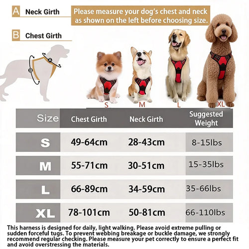 Tactical No-Pull Dog Harness & Heavy-Duty Leash Combo