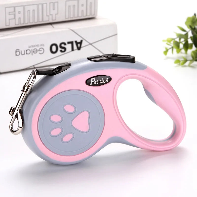 Heavy-Duty Retractable Dog Leash: Tangle-Free Control for Large Dogs
