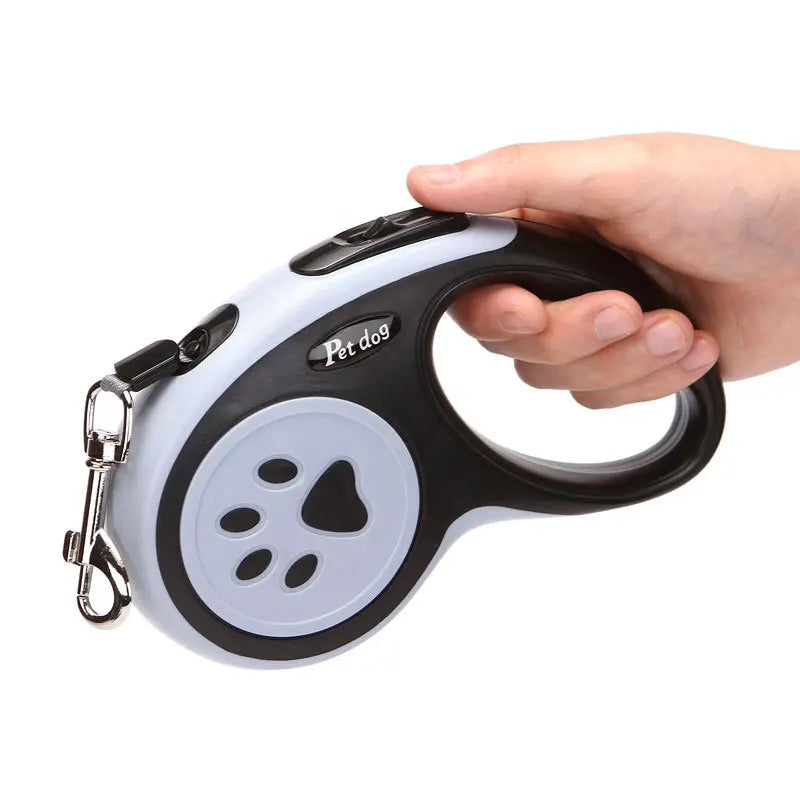 Heavy-Duty Retractable Dog Leash: Tangle-Free Control for Large Dogs