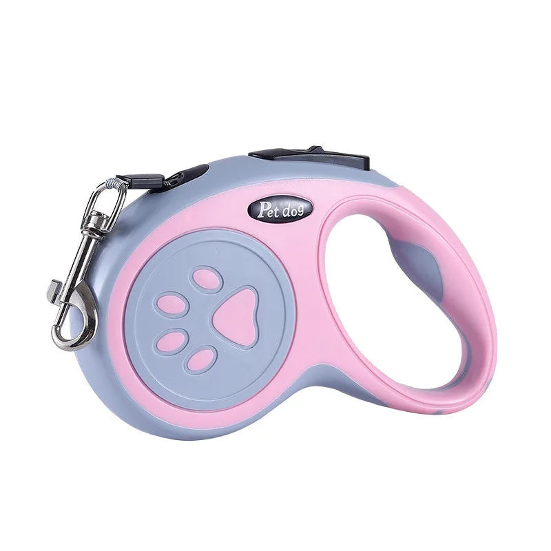 Heavy-Duty Retractable Dog Leash: Tangle-Free Control for Large Dogs