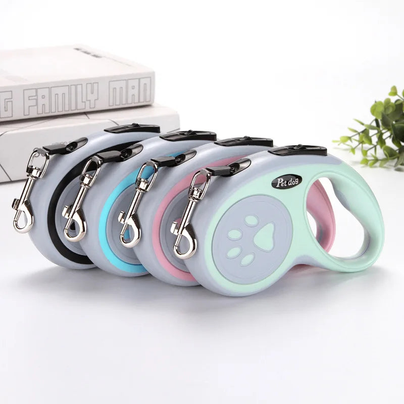 Heavy-Duty Retractable Dog Leash: Tangle-Free Control for Large Dogs